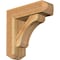 Ekena Millwork Legacy Craftsman Rough Sawn Bracket w/ Offset Brace, Western Red Cedar, 6"W x 18"D x 18"H BKT0604X18X18LEC04RWR - alternate 1